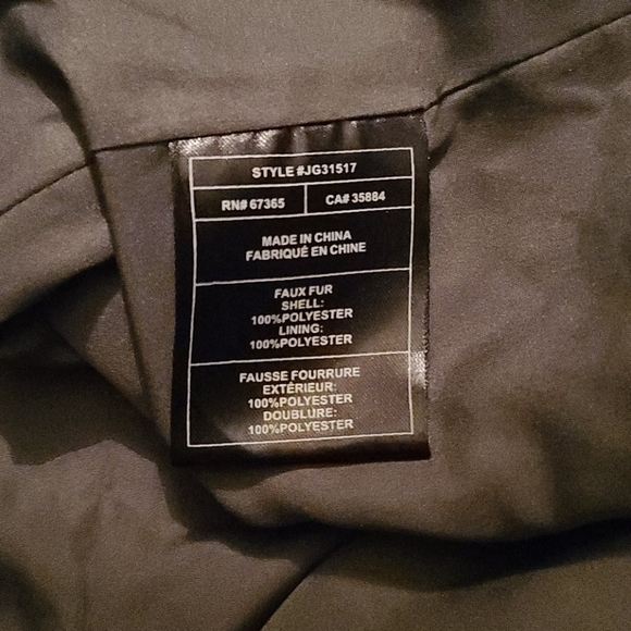 Jack Faux Fur Open Soft Vest Size Small Grey - Picture 4 of 4